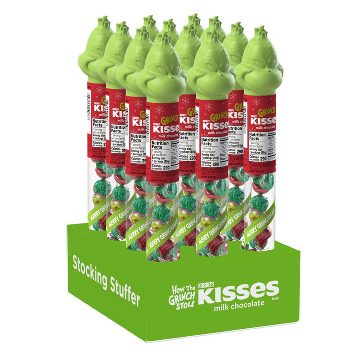 Grinch Wrapped Hershey Kisses