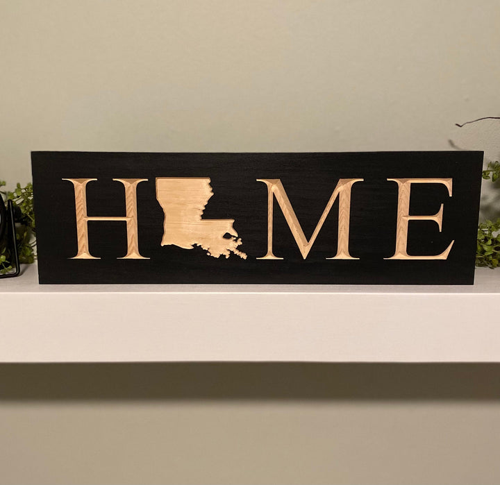 Louisiana “Home” Sign
