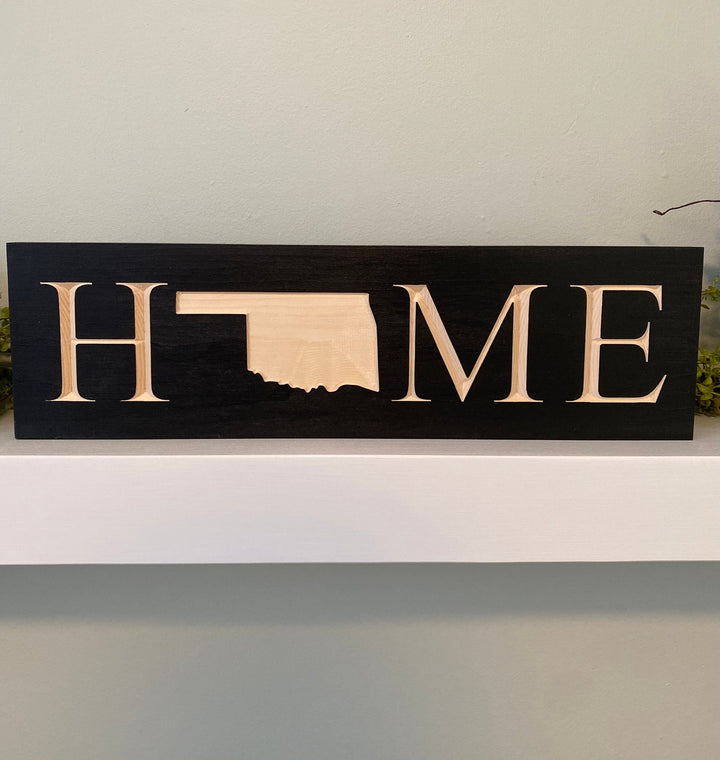 Oklahoma “Home” Sign