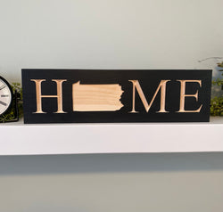 Pennsylvania “Home” Sign