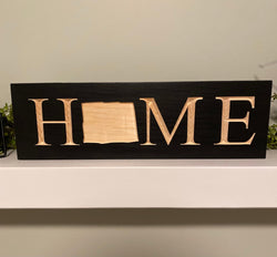 Wyoming “Home” Sign