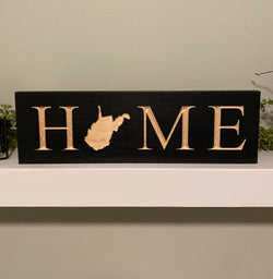West Virginia “Home” Sign