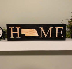 Nebraska “Home” Sign