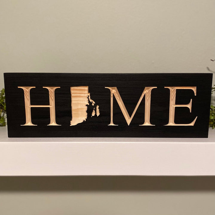 Rhode Island “Home” Sign