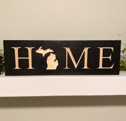 Michigan “Home” Sign