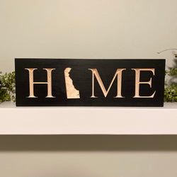 Delaware “Home” Sign