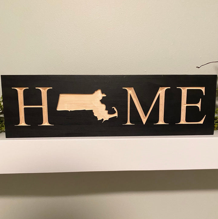 Massachusetts “Home” Sign
