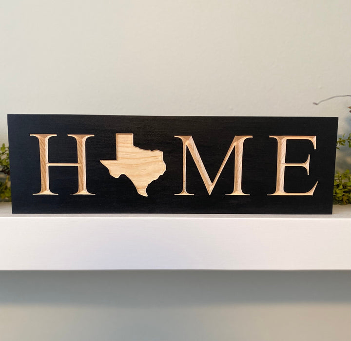 Texas “Home” Sign
